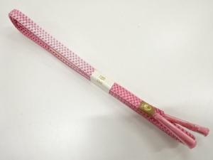 未使用品　正絹　手組帯締め